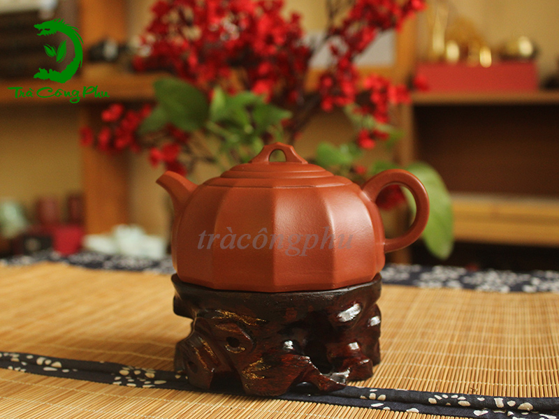 Ấm Tử Sa Bán Nguyệt Lồng Đèn ( Biến Thể) - ATS1091